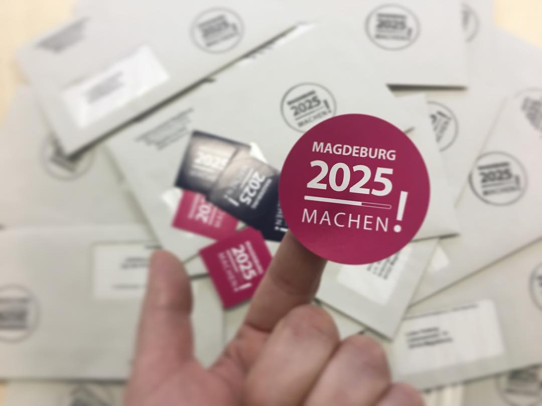 Machen!-Sticker (c) Magdeburg2025