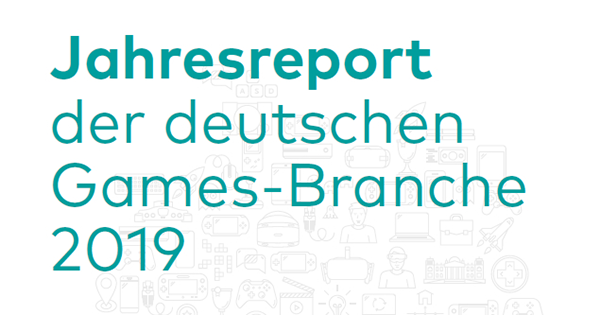 Zeigt Cover des Jahresberichtes der deutschen Games-Branche 2018