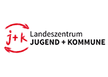 Zeigt Logo des Landeszentrums Jugend und Kommune