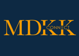 Grafik zeigt das Logo von MDKK Connect