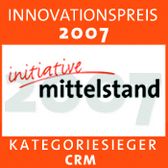 Logo von Innovationspreis IT - Sieg in der Kategorie CRM 2007