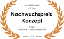 Logo von Deutscher Computerspielpreis 2018: Nachwuchspreis Konzept