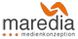 Logo von maredia - medienkonzeption