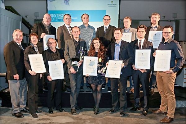 Die Preisträger beim BESTFORM Award 2013