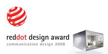 Logo von reddot design award - communication design 2008