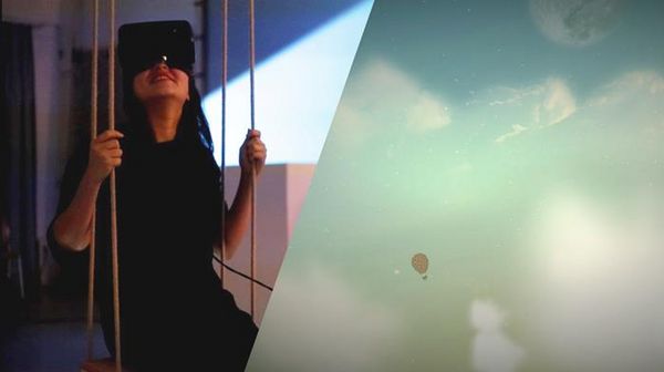 SWING ist eine spektakuläre Virtual-Reality-Installation
