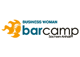 Zeigt Logo des Business Woman BarCamp