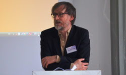 Prof. Dieter Hofmann, Rektor der Burg Giebichenstein, Kunsthochschule Halle
