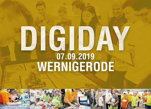 Zeigt Plakatmotiv DigiDay 2019 in Wernigerode