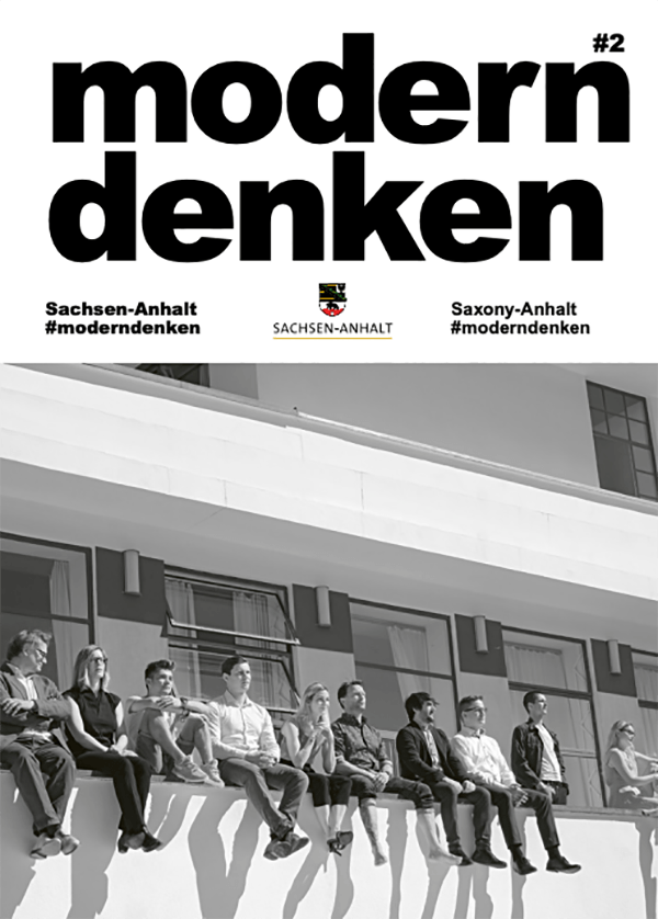 Zeigt Cover der Broschüre der Landeskampagne moderndenken