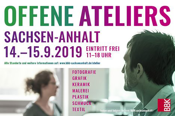 Offene Ateliers Sachsen-Anhalt 14. bis 15.9.2019
