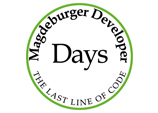Grafik zeigt das Logo der Magdeburger Developer Days
