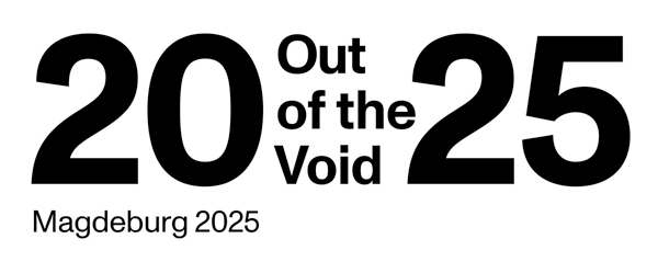 Grafik zeigt den Titel des bid books – out of the void