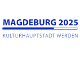 Grafik zeigt das Logo von Magdeburg 2025